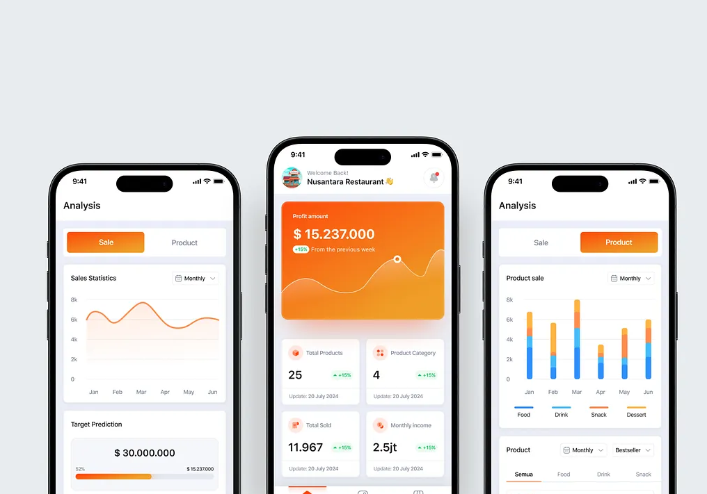Mobile App Interface